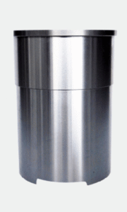 Cylinder Sleeve - A picture of a cylinder sleeve made by the Powerbore company.