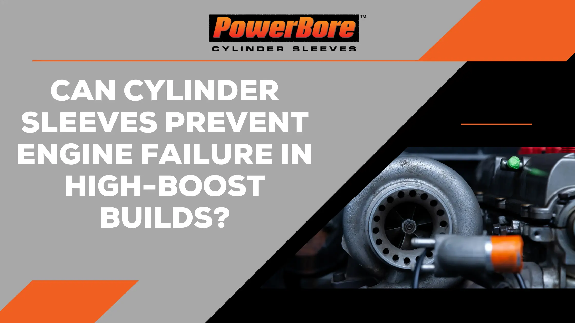 Can Cylinder Sleeves Prevent Engine Failure in High-Boost Builds?
