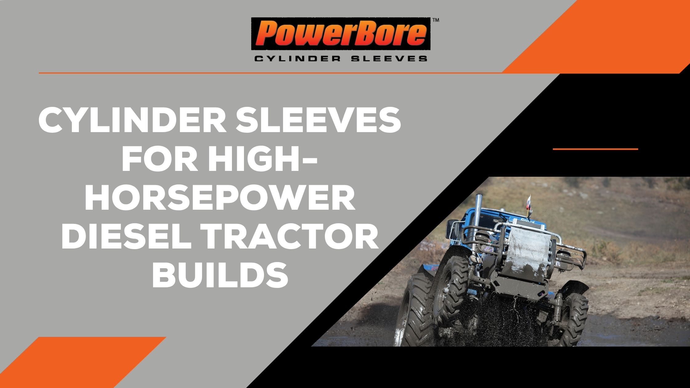 Cylinder Sleeves for High-Horsepower Diesel Tractor Builds